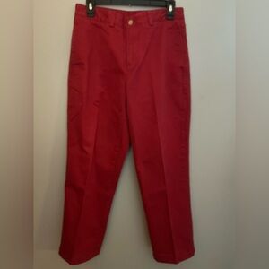 Vineyard Vines boys size‎ 18 red pants
